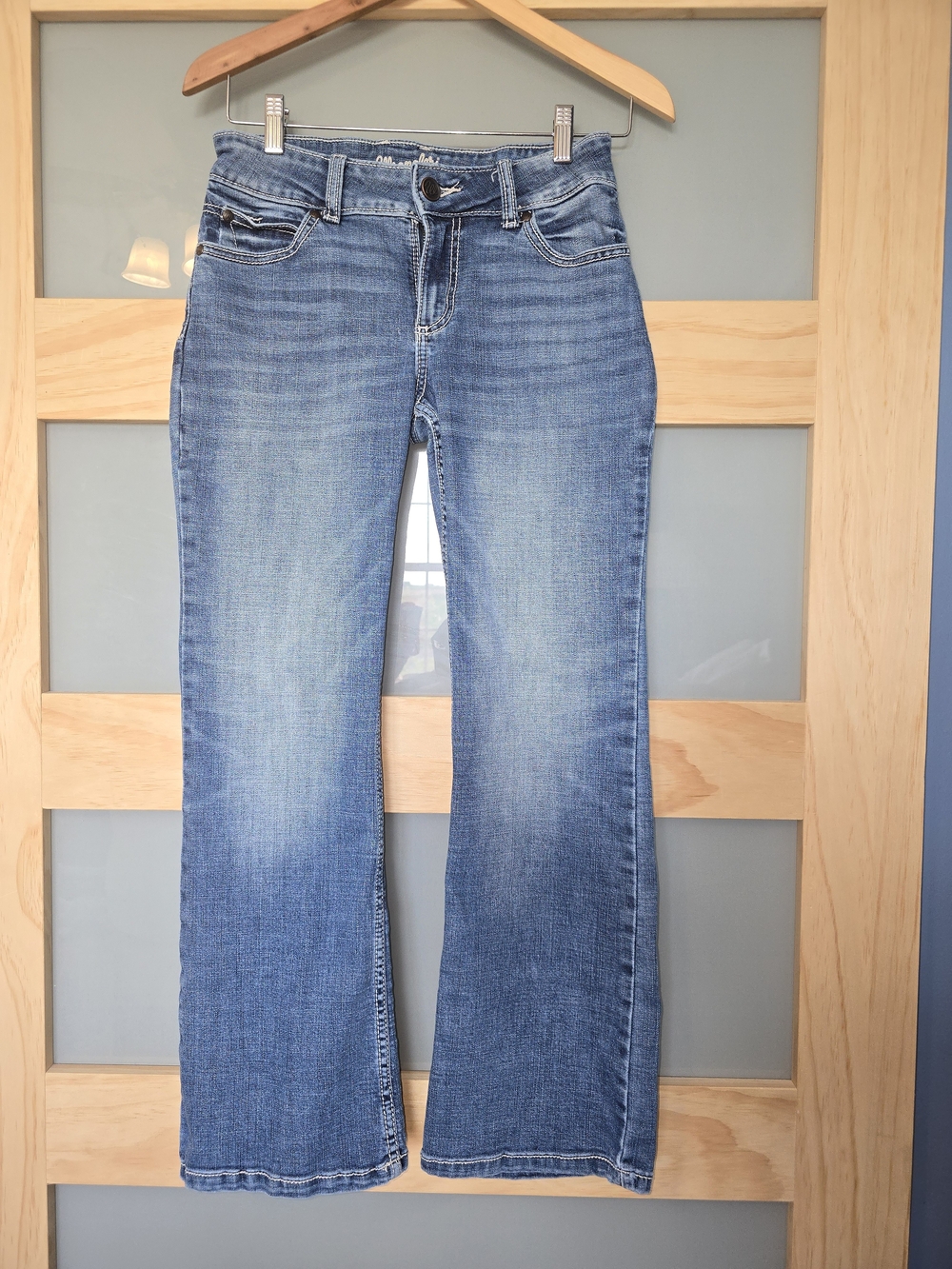 Wrangler Light Blue Bootcut Jeans
